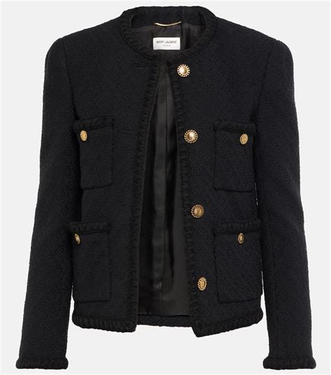 yves saint laurent replica jacket|saint laurent tweed jacket.